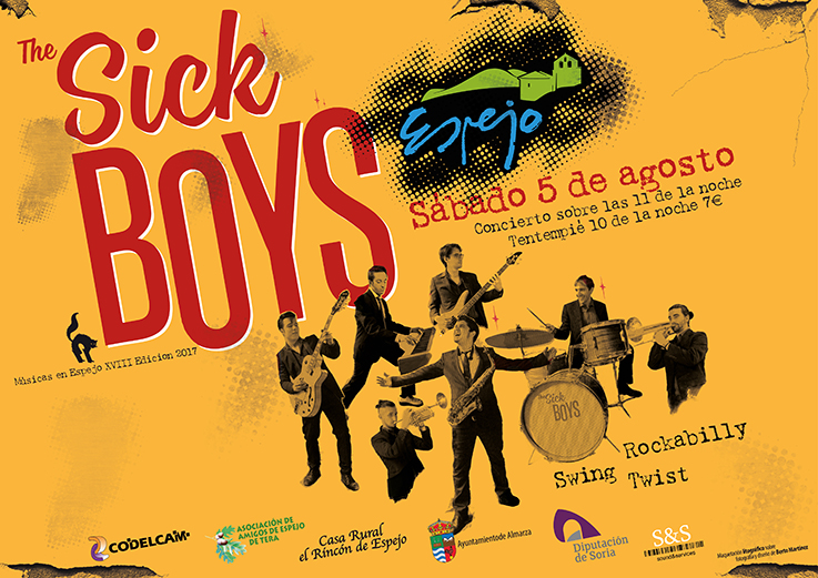 ESPEJO 2017 Concierto The Sick Boys P